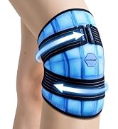 Knee Ice Pack Wrap, 2 Hours Long Lasting Coldness Ice & Compression Therapy Flexible Ice...