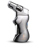 Yusud Fire Jet Cigar Torch Lighter Butane Fuel Refillable for Smoking with Unique Sexy Woman Body...