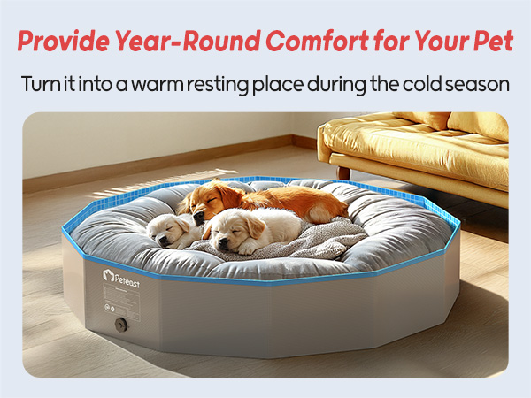 foldable pvc swimming pool blow up pool for dogs bone shaped dog pool hard plastic dog pool plastic