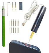 Damaged Screw Removal for iPhone, iPhone Repair Tool, Broken Screw Extractor Kit for Cell Phone,T...