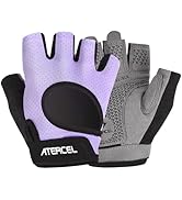 ATERCEL Weight Lifting Gloves Full Palm Protection, Workout Gloves for Gym, Cycling, Exercise, Br...