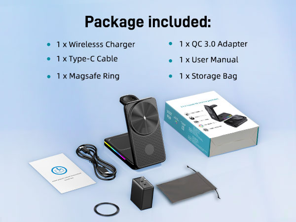 google pixel watch charger pixel stand pixel wireless charger 3 in 1 Wireless Charger for Google