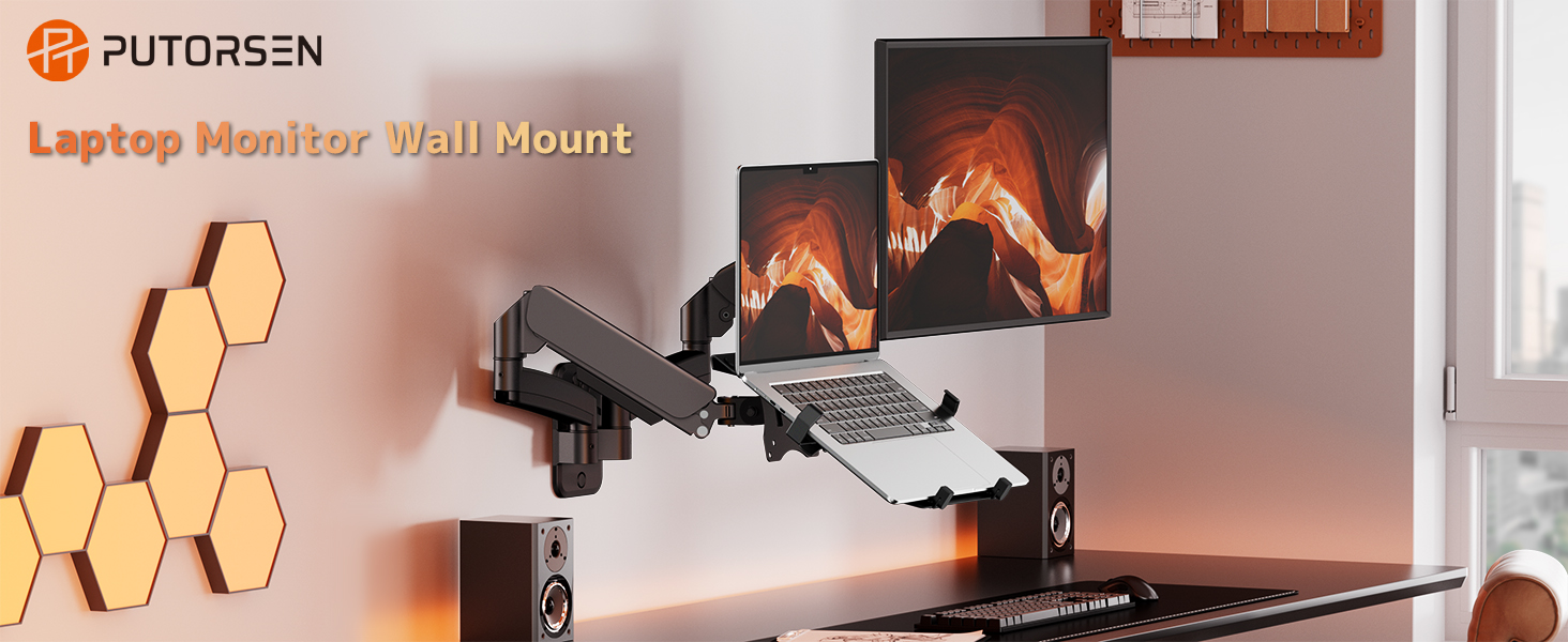 Laptop Monitor Wall Mount