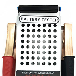 Digital display battery tester