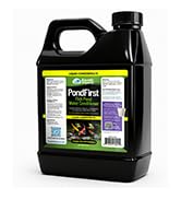 PondFirst Pond Water Conditioner Concentrated Instant Dechlorinator for fish ponds, safe tap water