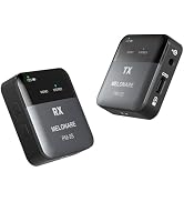 MELONARE PM-2S Portable Wireless in Ear Monitor System, Mono/Stereo Switch, Wireless Audio Transm...