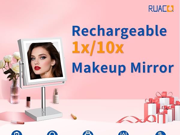 make up mirror with lighting