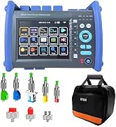 12-in-1 OTDR Optical Fiber Tester 1310/1550/1620nm,37/36/37db,5.6' Touch Screen,Integrat ing Auto...