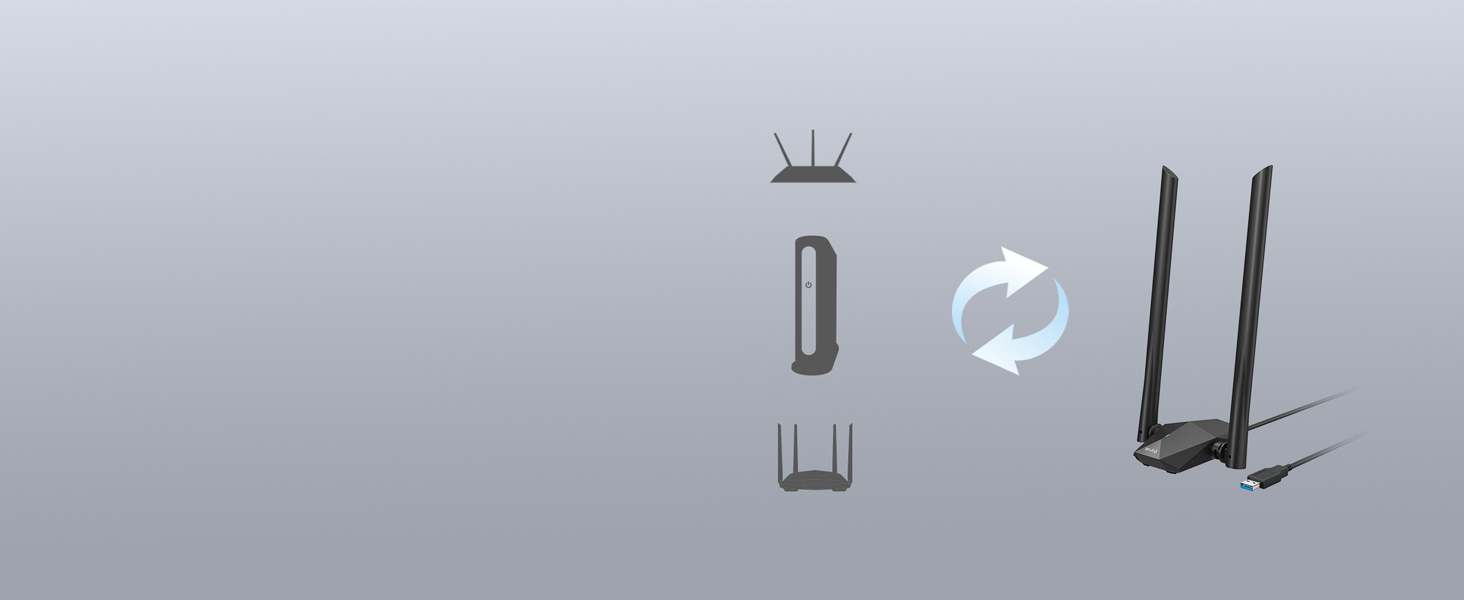 wifi 6 adapter WiFi Dongle