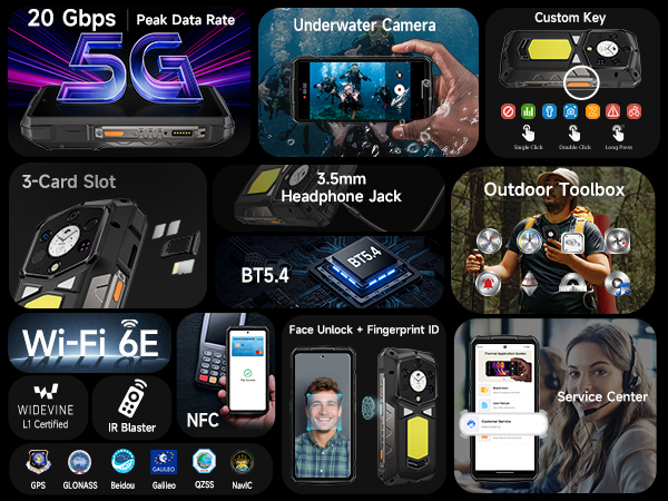 ulefone armor 29 pro thermal 5g rugged phones unlocked rugged smartphone unlocked waterproof phone