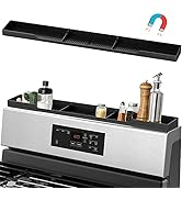 AWOKE Stove Top Shelf 30 Inch - Silicone Material Magnetic Shelf for the Stove - 3 Functional Par...