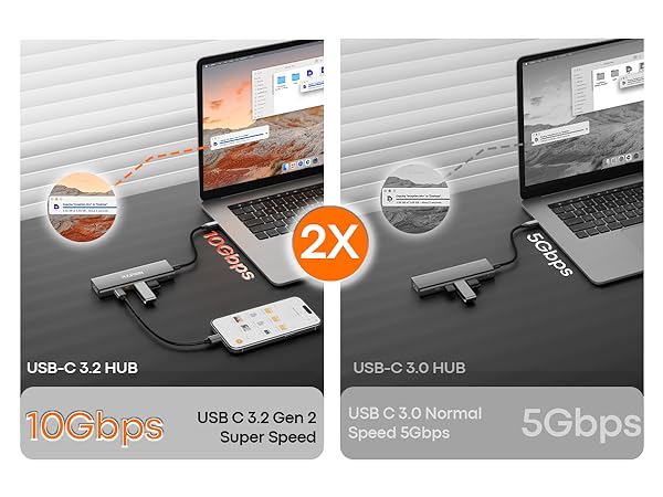 usb c hub 10gbps