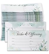 Offering Envelopes for Church 200 Count, Tithes and Offering Envelopes for Church, Cash Envelopes...