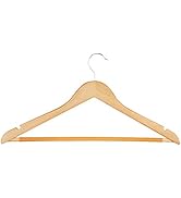 Honey-Can-Do Honey Can Do Maple Suit Hanger- 10 pk HNG-09477 Beige