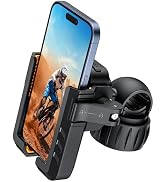 JMOO Bike Phone Holder, Motorcycle Phone Mount - Easy Installation, 1s Lock & Release - Scooter P...