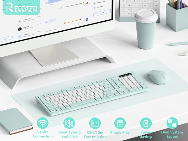 wireless keyboard and mouse a+1
