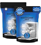 Aromasong Dishwasher Salt 10 LB - 100% Natural Water Softening Agent Compatible with Bosch, Miele...