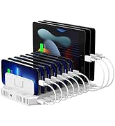 Unitek Multi Charging Station,USB Charger for Multiple Device with SmartIC Tech and Adjustable Di...