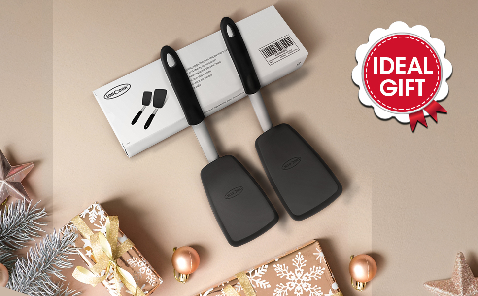 Unicook silicone spatula set is a perfect gift idea for your family and friends.