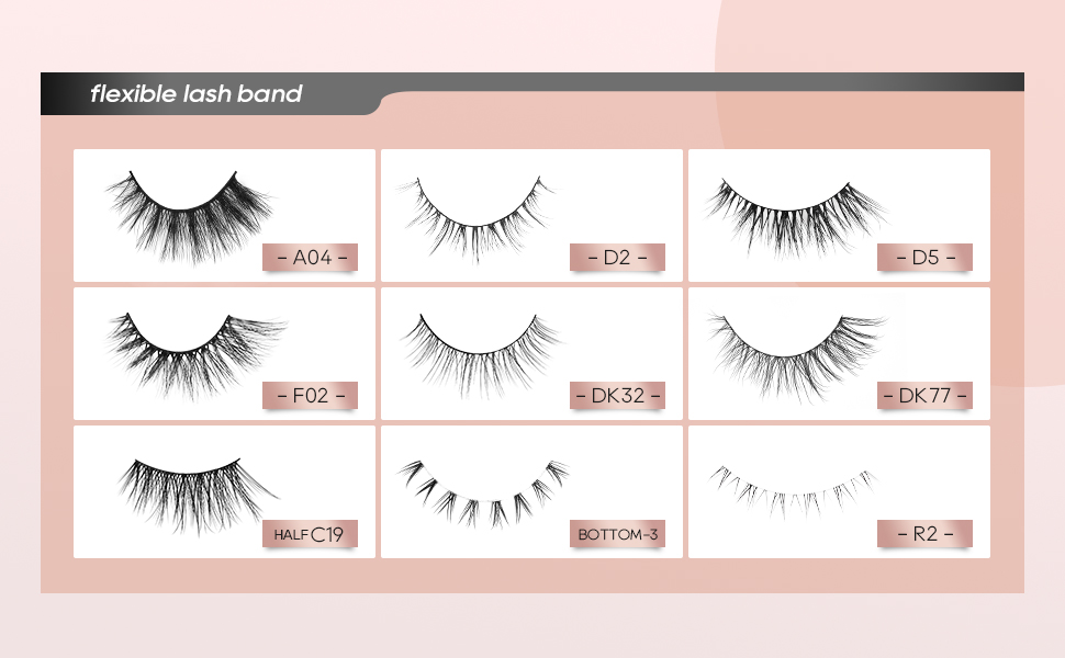 onlyall wispy eyelashes natural look