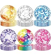 Disco Birthday Party Decorations 70s Colorful Disco Plates Supplies 70s Theme Supplies Bacheloret...