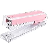 Honagu Clear Acrylic Stapler, Desktop Stapler, Office Stapler, Elegant Modern Desk Accessory for ...