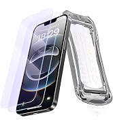 NIMASO for iPhone 16e/13 Pro/13/14 Screen Protector, 2 Pack Anti Blue Light Tempered Glass Screen...
