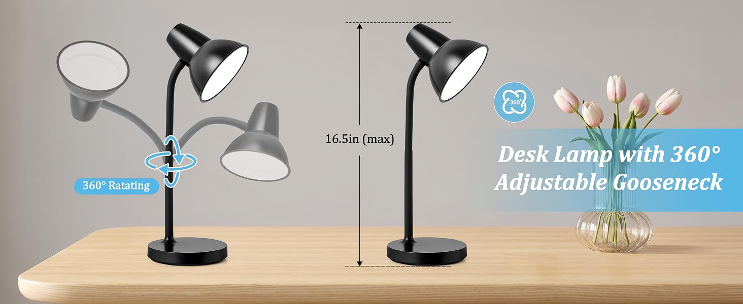 basic LED desk lamp