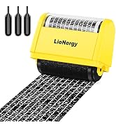 Identity Protection Roller Stamp LioNergy Extra Large 2.0 Inch Roller Identity Theft Prevention S...