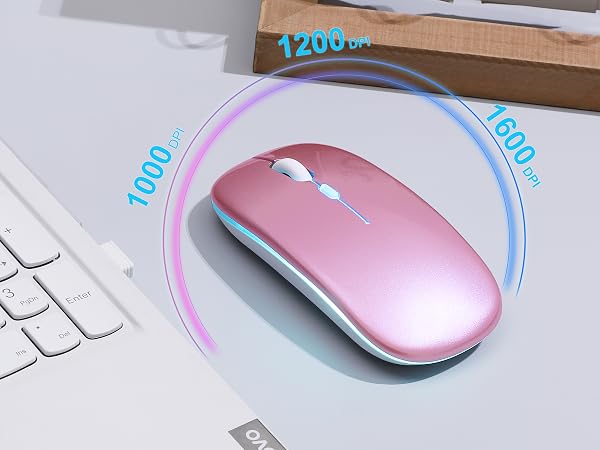 AZTZATZ Wireless Bluetooth Mouse Rechargeable