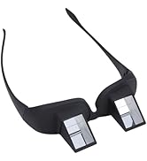 Glasses Optical Glass 90 Degree Neck Guard Horizontal Glasses with Relaxation for TV Watching, Pl...