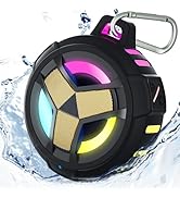 EBODA Waterproof Bluetooth Speaker, Shower Wireless Speaker, IP67 Waterproof, LED Light, Floating...