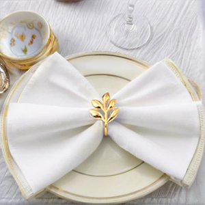 Leaf Napkin Ring Holder