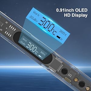 0.91 inch OLED HD Display