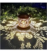 Squirrel Solar Lanterns Outdoor Waterproof Hanging Solar Lights Squirrel Gifts for Women Men Meta...