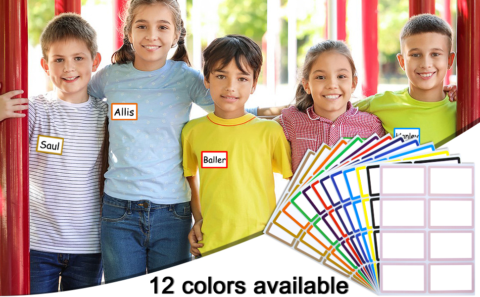 Name Tag Stickers