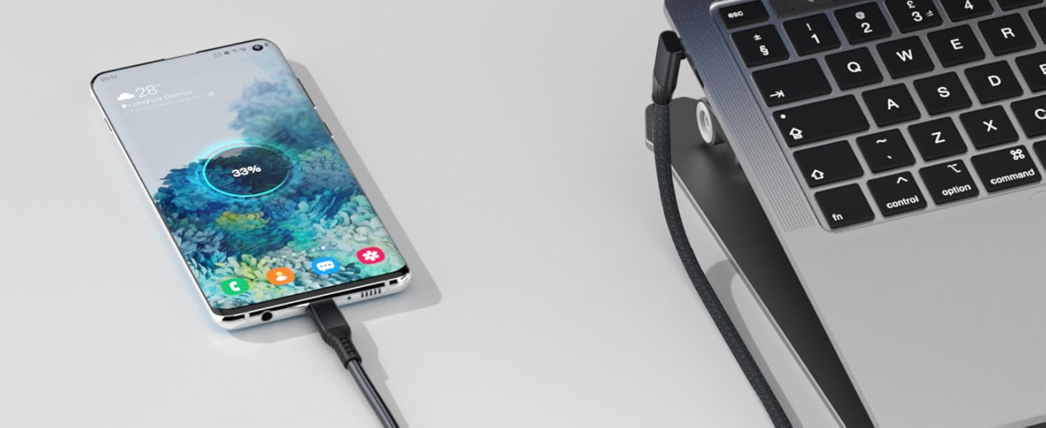 Right-Angled 90-degree USB 3.2 Type C 3.1 Extender ,Up to 240W Fast Charging