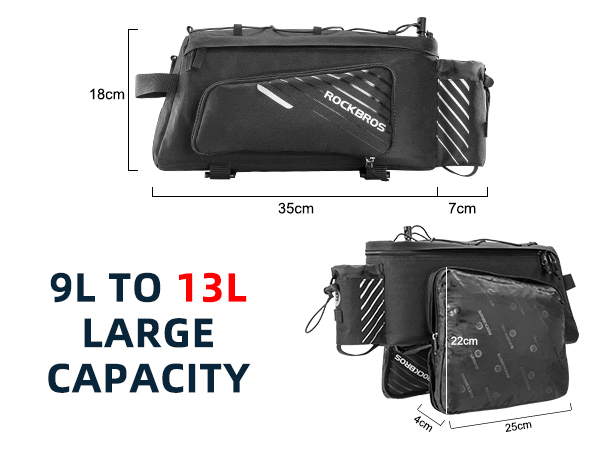 bike rack bag