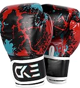 CKE Kids Boxing Gloves for Kids Boys Girls Junior Youth Toddlers Age 5-12 Years Training Boxing G...