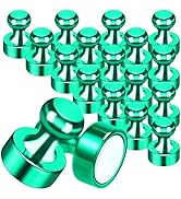 GOOZADA 20Pcs Green Decorative Fridge Magnets Small Refrigerator Magnet Strong Magnet for Whitebo...