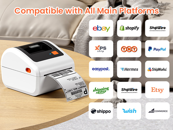 shipping label printer