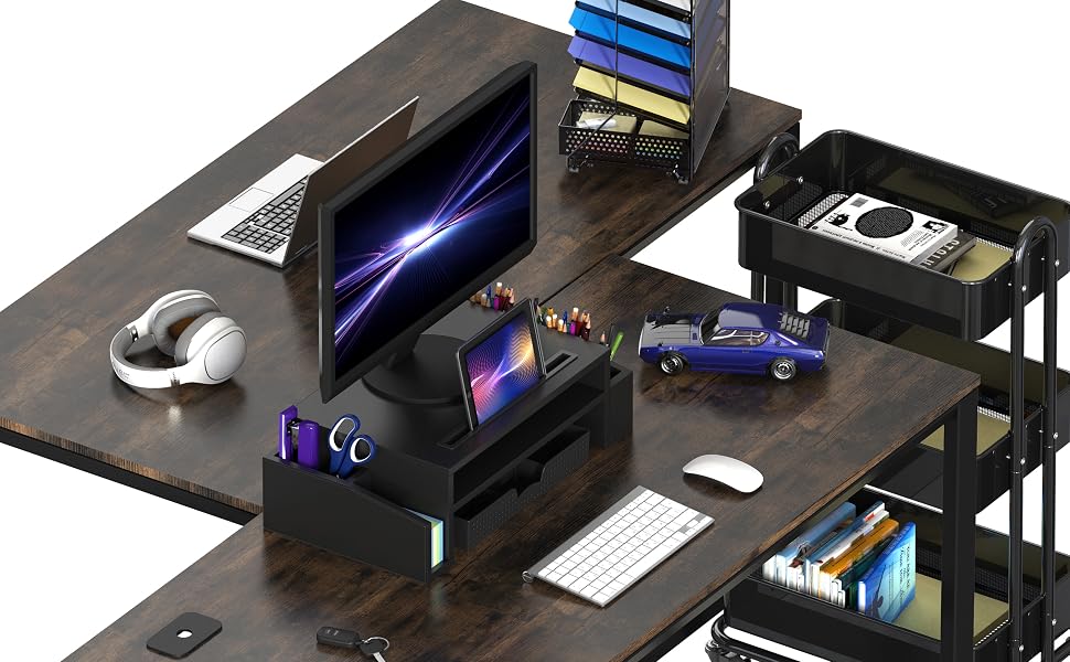 two desk