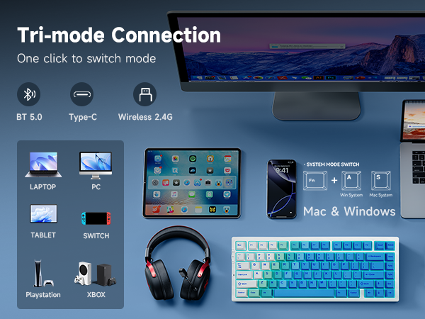 gaming keyboard, mechanical keyboard, creamy keyboard, wireless gaming keyboard,keyboard gaming