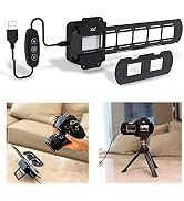 JJC Photo Slide and Film Digitizing LED Light Kit with 35mm Film Strips and Slides Holder, 10-Lev...