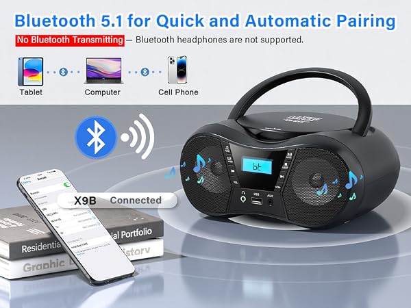 portable cd players for home
