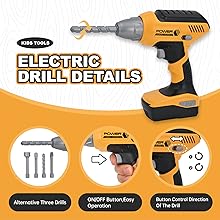 Kids tool set,tools for kids,play tools,kids drill set,toy tool box,toddler tool box,Kids electric