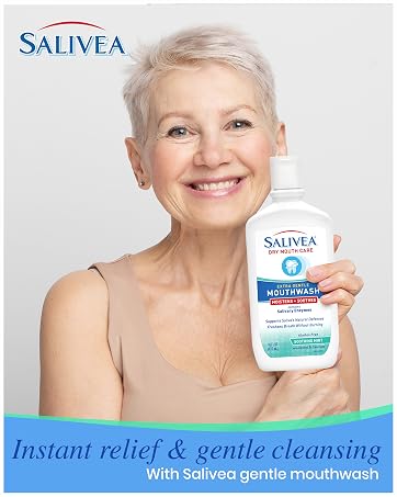 instant relief gentle cleansing salivea gentle mouthwash mint natural fresh breath saliva mouth care