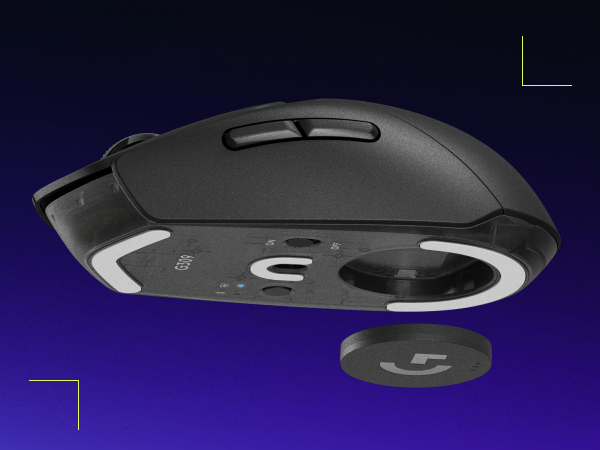 Logitech G309 LIGHTSPEED Wireless Lightweight Gaming Mouse with 6 programmable buttons