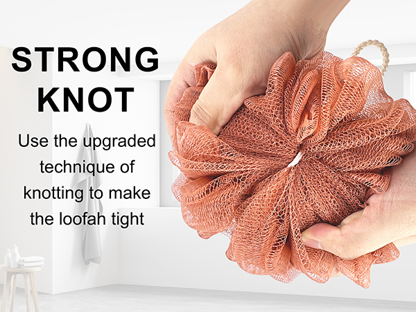 shower loofah