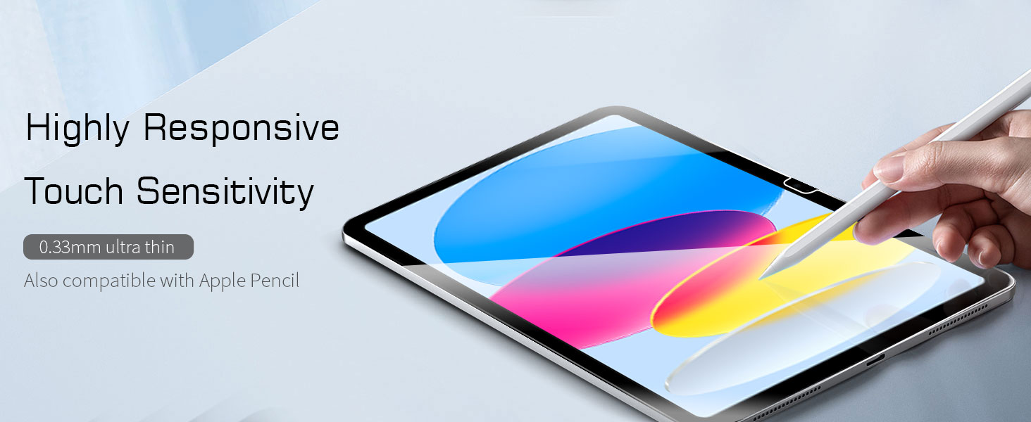 Protecteur d'écran pour iPad 10e génération